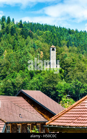 Blick auf Triberg Im Schwarzwald Stadt - Deutschland, Baden-Wurttemberg Stockfoto