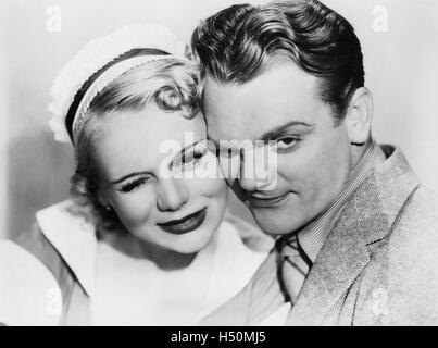 BOY MEETS GIRL 1938 Warner Bros Film mit James Cagney und Marie Wilson Stockfoto