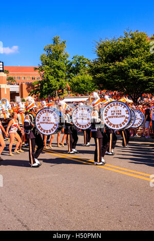 Der Stolz der Southland Marching Band, offizieller Name der Band University of Tennessee in Knoxville TN Stockfoto