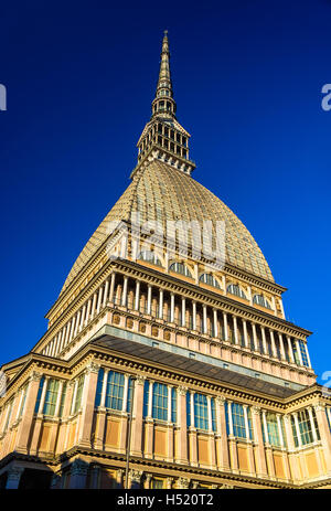 Mole Antonelliana Gebäude in Turin, Italien Stockfoto