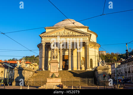 Gran Madre Kirche in Turin - Italien Stockfoto