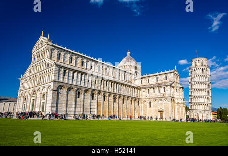 Blick auf den Dom von Pisa - Italien Stockfoto