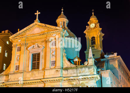 Kirche von Jesus und den Heiligen Ambrogio und Andrea in Genua, Ita Stockfoto