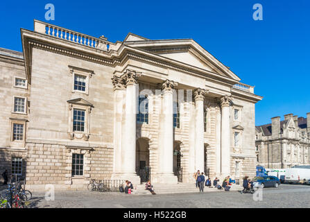 Kapelle im Parlament Square Trinity College Dublin Irland Europa EU Stockfoto