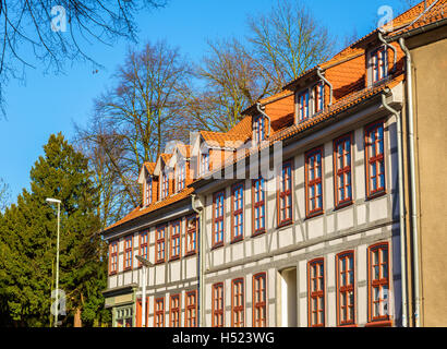 Traditionellen Fachwerkhaus Gebäude in Göttingen - Deutschland, niedrigere Sax Stockfoto