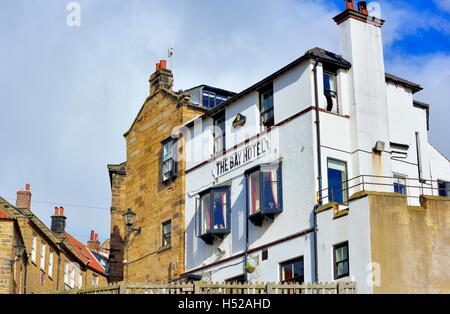 Das Bay Hotel in Robin Hoods Bay North Yorkshire England UK Stockfoto