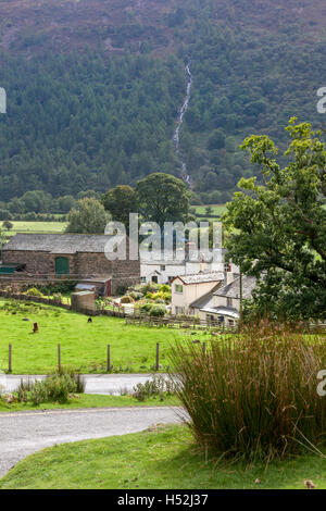 Die englischen Lake District - Dorf Buttermere, Cumbria UK Stockfoto