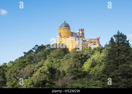 Palast "Palacio da Pena" Sintra, Portugal - Europa Stockfoto