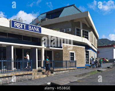 dh Kingstown St. VINCENT karibischen RBTT Bank außen Banken Stockfoto