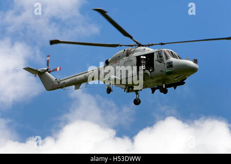 Königliche Marine AgustaWestland Lynx HAS.3S XZ234, bei der Royal Naval Air Station Yeovilton International Air Tag, 4. Juli 2008. Stockfoto