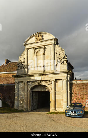 Tilbury Fort - Wassertor Stockfoto