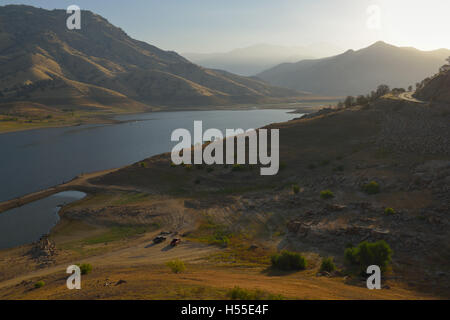 Lake Kaweah Reservoir, Tulare County Kalifornien (San Joaquin Valley) Stockfoto