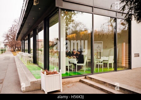 Restaurant Steirereck im Stadtpark City Park, Wien, Österreich, Europa Stockfoto