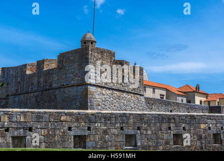 Forte de São João Baptista da Foz, Porto, Portugal, Europa Stockfoto