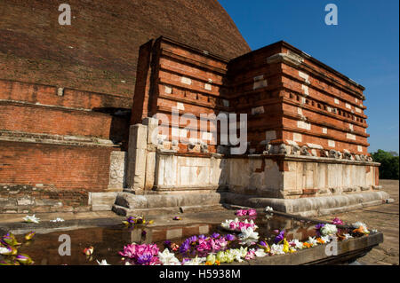 Jetavanaramaya, Stupa befindet sich in den Ruinen des Jetavana in der Heiligen Welt Erbe Stadt Anuradhapura, Sri Lanka Stockfoto