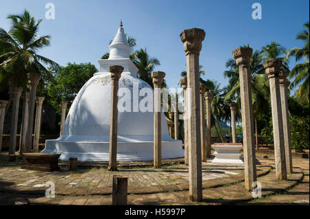 Ambasthale Dagoba, Mihintale Tempel, Anuradhapura, Sri Lanka Stockfoto