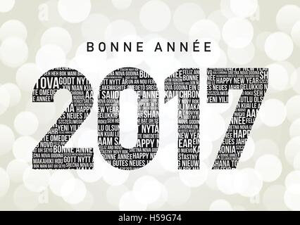 Bonne Annee 2017 Stock Vektor