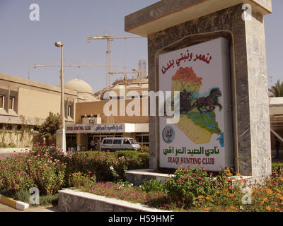 23. Oktober 2003 der irakischen Hunting Club, Bagdad, Irak, ein Favorit von Saddam Husseins Sohn Uday spuken. Stockfoto