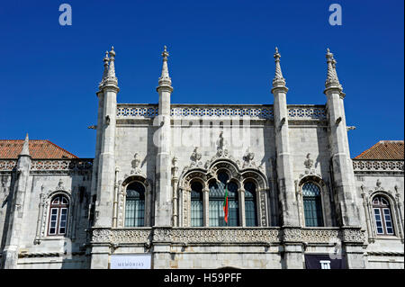 Nationalmuseum für Archäologie, Hieronymus-Kloster, Hieronymus-Kloster, Belem, Lisboa, Lissabon, Portugal Stockfoto