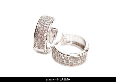 Diamant-Ringe Stockfoto