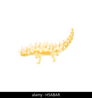 Eidechse-Symbol, Cartoon-Stil Stock Vektor