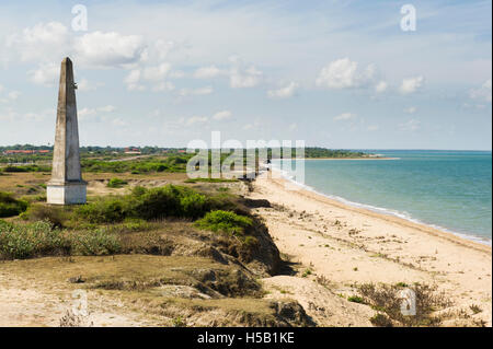 Doric Turm, Arippu, Mannar Island, Sri Lanka Stockfoto