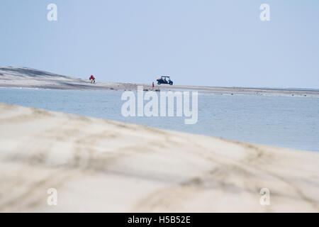 Santa Clara, Panama - Juni 12: lokale Familie genießen einen Tag am Strand. 12. Juni 2016, Santa Clara, Panama. Stockfoto