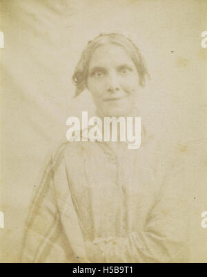 Ein Porträt eines Patienten aus dem Surrey County Asylum, datiert mit Nein 1, repräsentiert die frühe Dokumentation der psychischen Versorgung in der Region. Dieses Bild ist eine wichtige historische Darstellung der Behandlung der psychischen Gesundheit während dieser Periode. Stockfoto