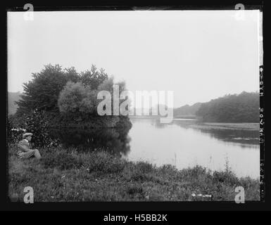 Bangor Hydro bezieht sich auf ein Wasserkraftunternehmen, das Strom in der Region Bangor liefert. Das Unternehmen ist an der Energieerzeugung durch Wasserkraft beteiligt und stellt lokale Gemeinden und Unternehmen erneuerbare Energie zur Verfügung. Stockfoto