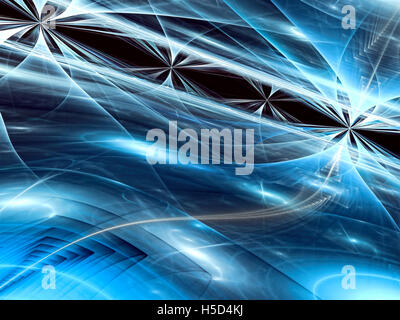 Abstrakte glänzenden Hintergrund - Digital generiert Stockfoto