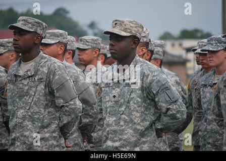 In der Luft Graduierung in Fort Benning, Columbus, Georgia Stockfoto