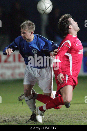 Billericay Stadt 0 Fisher sportliche 4 - Westview Liga-Cup-Finale in Grays Athletic Football Club - 04.12.06 Stockfoto