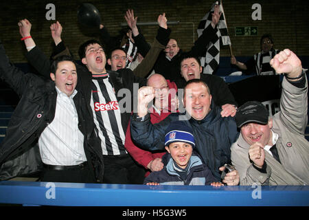 Billericay Stadt 0 Fisher sportliche 4 - Westview Liga-Cup-Finale in Grays Athletic Football Club - 04.12.06 Stockfoto