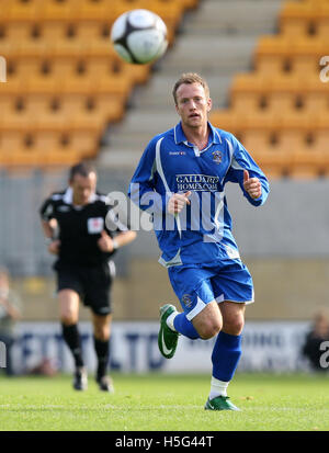 Sean Rigg der Grays - Cambridge United Vs Grays Athletic - Blue Square Premier Football Stadium der Abtei, Cambridge - 28.09.08 Stockfoto