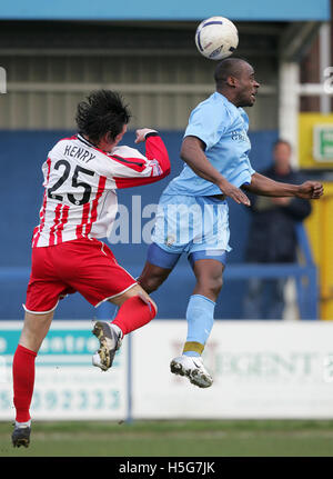 Grays Athletic Vs Stevenage Borough - landesweite Konferenz - 18.02.07 Stockfoto