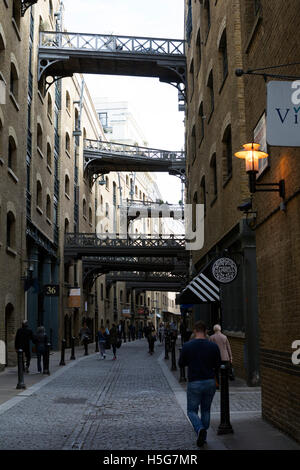 Shad Thames, South Bank, London, England, Vereinigtes Königreich Stockfoto