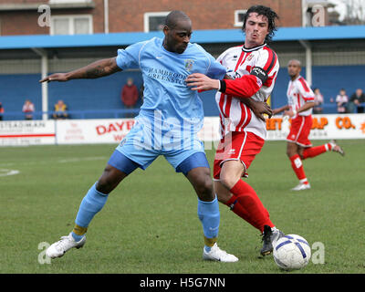 Grays Athletic Vs Stevenage Borough - landesweite Konferenz - 18.02.07 Stockfoto