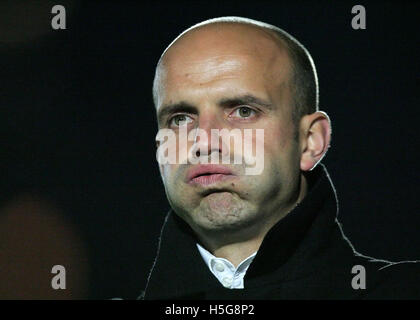 Paul Tisdale - Manager - Exeter City - landesweite Konferenz - 10.03.2006 Stockfoto