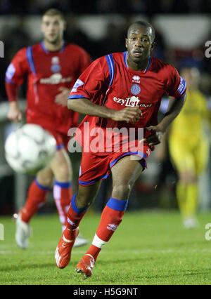 Anthony Straker von Aldershot - Aldershot Town Vs Grays Athletic - Blue Square Premier League auf dem Spielgelände - 23.11.07 Stockfoto