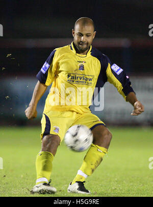 Simon Downer Grays - Aldershot Town Vs Grays Athletic - Blue Square Premier League auf dem Spielgelände - 23.11.07 Stockfoto