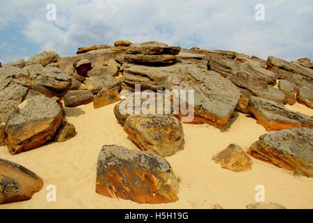 Stonehenge von Saporischschschja in Melitopol, Ukraine Stockfoto