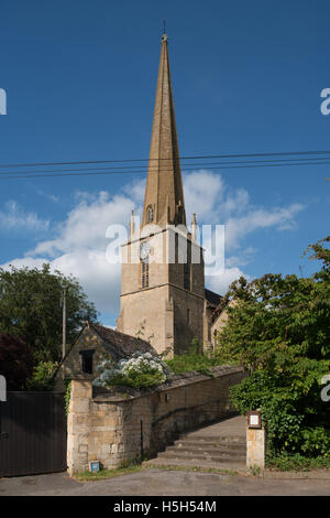 St.-Laurentius Kirche, Mickleton, Gloucestershire, England, Vereinigtes Königreich Stockfoto