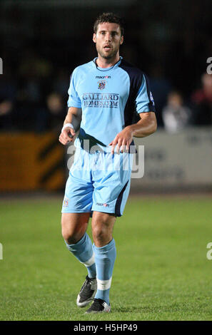 Jon Ashton von Grays - Grays Athletic Vs Oxford United - Blue Square Premier League in die neue Rec-11/09/07 Stockfoto