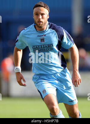 Jon Ashton von Grays - Grays Athletic Vs Stevenage Borough - Blue Square Premier League an der neuen Rec, Grays, Essex - 29.09.07 Stockfoto