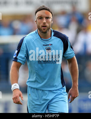 Jon Ashton von Grays - Grays Athletic Vs Stevenage Borough - Blue Square Premier League an der neuen Rec, Grays, Essex - 29.09.07 Stockfoto