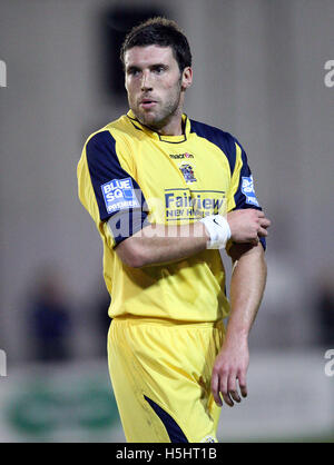 Jon Ashton von Grays - Lewes Vs Grays Athletic - FA Cup 4. berechtigte WneRound Replay im Dripping Pan - 31.10.07 Stockfoto