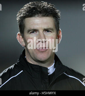 Havant Manager Shaun Gale - Thurrock Vs Havant & Waterlooville - Blue Square South am Schiff Lane - 23.01.08 Stockfoto