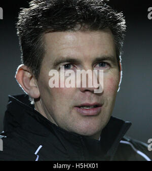 Havant Manager Shaun Gale - Thurrock Vs Havant & Waterlooville - Blue Square South am Schiff Lane - 23.01.08 Stockfoto