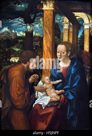 Geburt von Christus 1511 Hans Burgkmair 1473-1531 Deutsch Deutschland Stockfoto