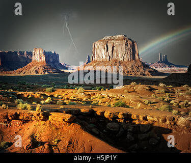 USA - ARIZONA: Monument Valley Stockfoto